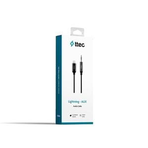 Ttec Lightning-Aux Audio Kablo 100 cm Siyah-2DK42S