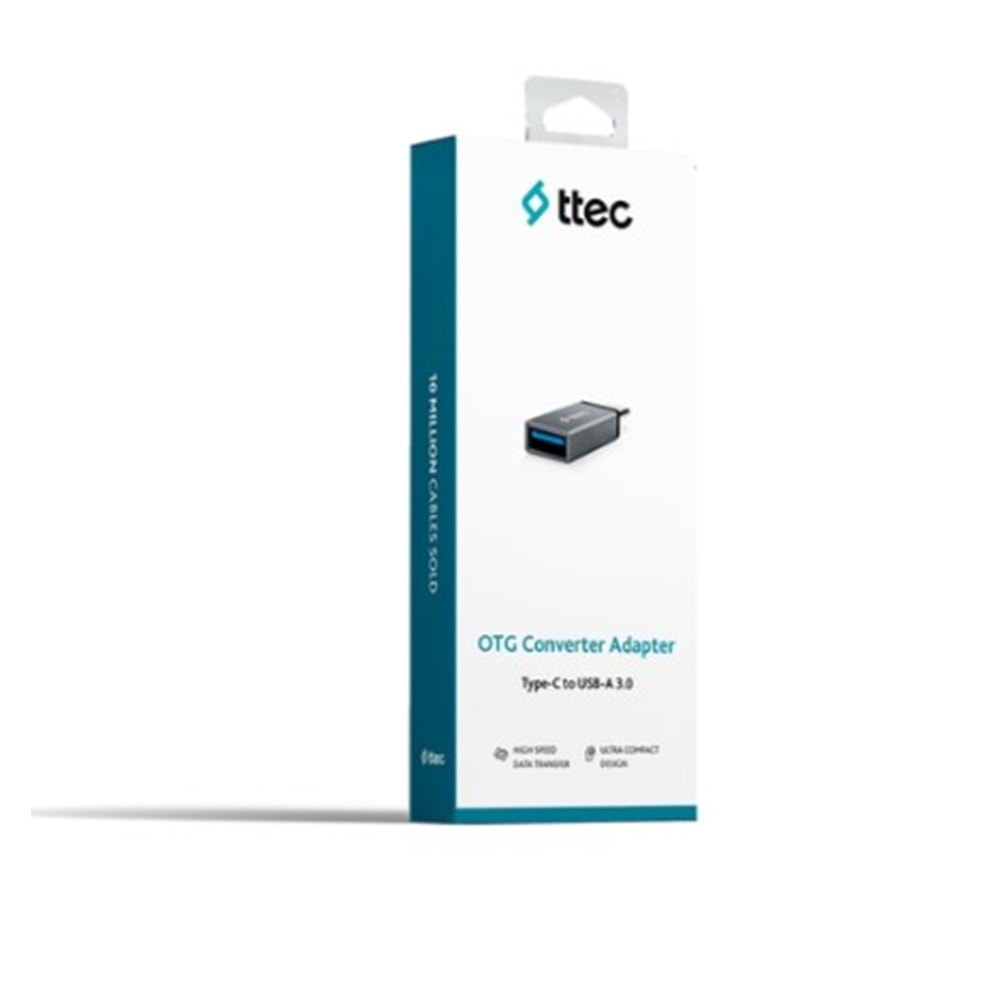 Ttec Type-C USB-A 3.0 OTG Dönüştürücü Adaptör 2DK43UG