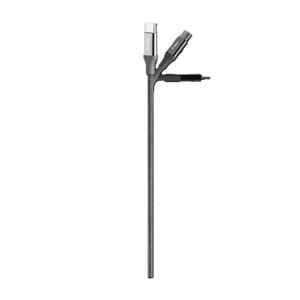 Ttec AlumiCable USB-C - USB-C 30cm 65W PD/QC Hızlı Şarj/Data Kablosu Uzay Grisi 2DK50UG