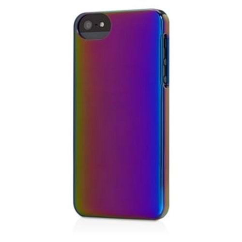 Adopted iPhone SE/5S/5 Yanar Döner Kılıf Mor APH11124