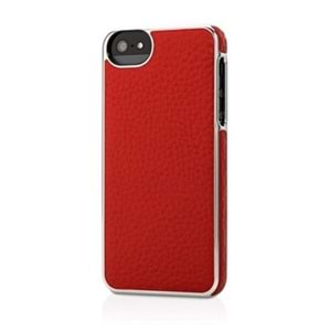 Adopted iPhone SE/5S/5 Deri Wrap Kılıf Kırmızı APH11156