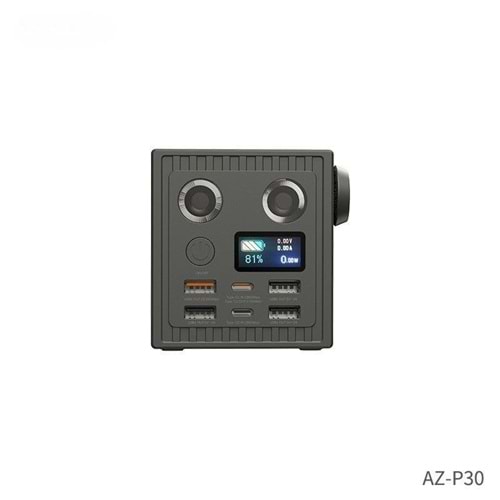 PDATeknoloji Azeada 60000mAh 27W Led Göstergeli Power Bank AZ-P30