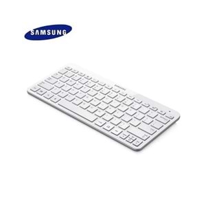 Samsung Kablosuz Bluetooth Türkçe Q Klavye Beyaz BKB-10TRWEGTUR (BU ÜRÜN OUTLETTİR)