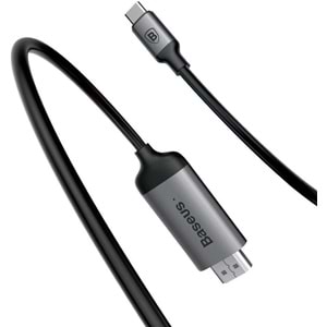 OUTLET Baseus Type-C HDMI Dönüştürücü Siyah (BU ÜRÜN OUTLETTİR )