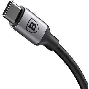 OUTLET Baseus Type-C HDMI Dönüştürücü Siyah (BU ÜRÜN OUTLETTİR )