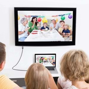 OUTLET Baseus Type-C HDMI Dönüştürücü Siyah (BU ÜRÜN OUTLETTİR )