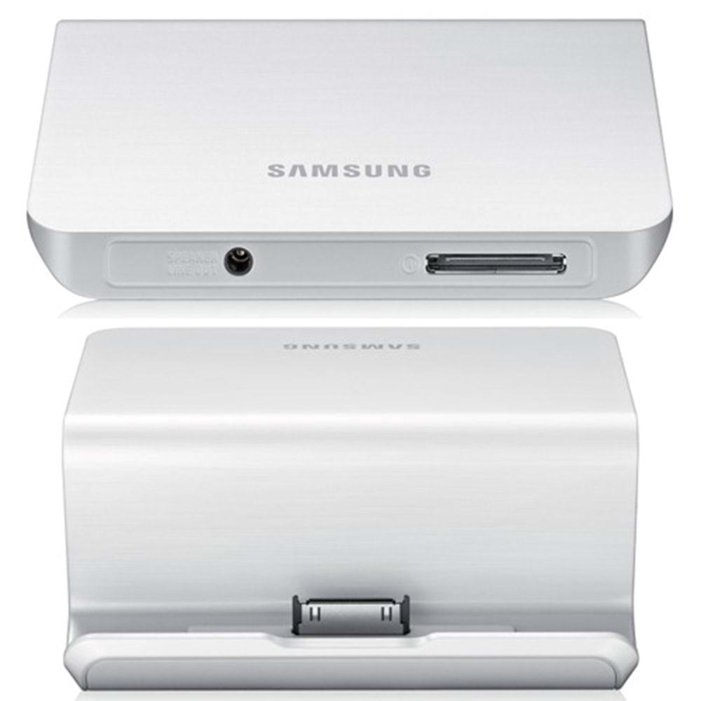 Samsung Galaxy Tab 10.1 Masaüstü Dock Beyaz Orjinal EDD-D100WEGSTD