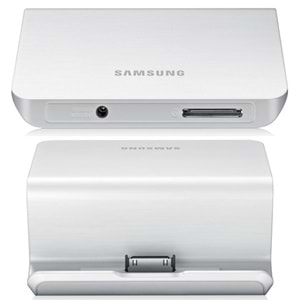 Samsung Galaxy Tab 10.1 Masaüstü Dock Beyaz Orjinal EDD-D100WEGSTD