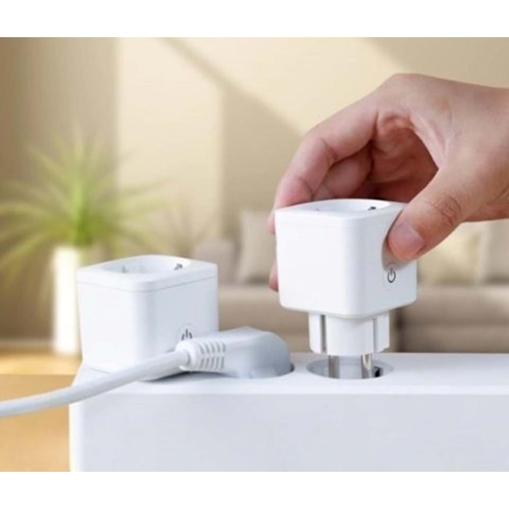 OUTLET Cata CT-4010 Wi-fi Bağlantılı Uzaktan Kumandalı Akıllı Priz 16 Amper (BU ÜRÜN OUTLETTİR)