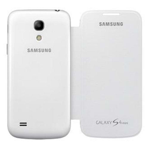 Samsung i9190 Galaxy S4 Mini Orjinal Flip Cover Kılıf - Beyaz EF-FI919BWEGWW