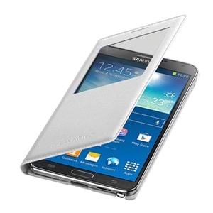 Samsung N9000 Galaxy Note 3 S-View Cover Orjinal Kılıf - Beyaz - EF-CN900BWEGWW