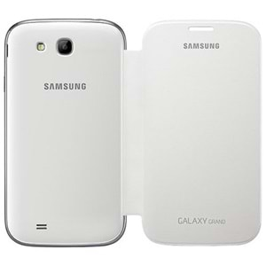 Samsung Galaxy Grand Neo/Duos Flip Cover Orjinal Kılıf - Beyaz - EF-FI908BWEGWW