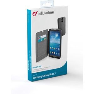 Samsung Galaxy Note 3 Book Card Kılıf - BOOKCARDNOTE3BK