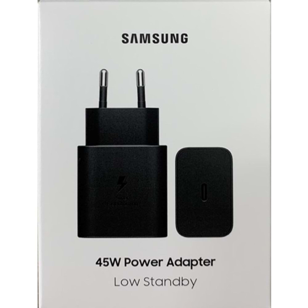 Samsung EP-T4511 Type C Hızlı Şarj Adaptörü 45W Siyah