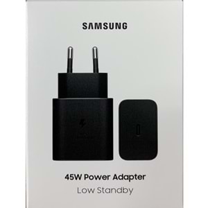 Samsung EP-T4511 Type C Hızlı Şarj Adaptörü 45W Siyah
