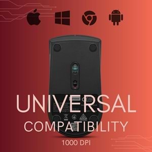 Lenovo 150 Wireless Kablosuz Mouse - Siyah GY51L52638