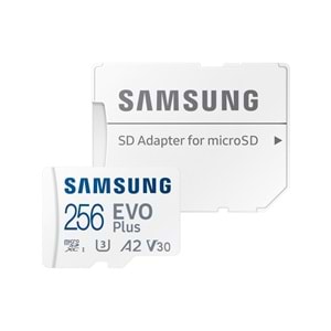 Samsung Evo Plus 256 GB micro SDXC 160MB/sn MB-MC256SA/TR Hafıza Kartı (2024)