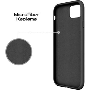 PDAteknoloji iPhone 12 Pro Max ile Uyumlu Silikon Kılıf (6.7