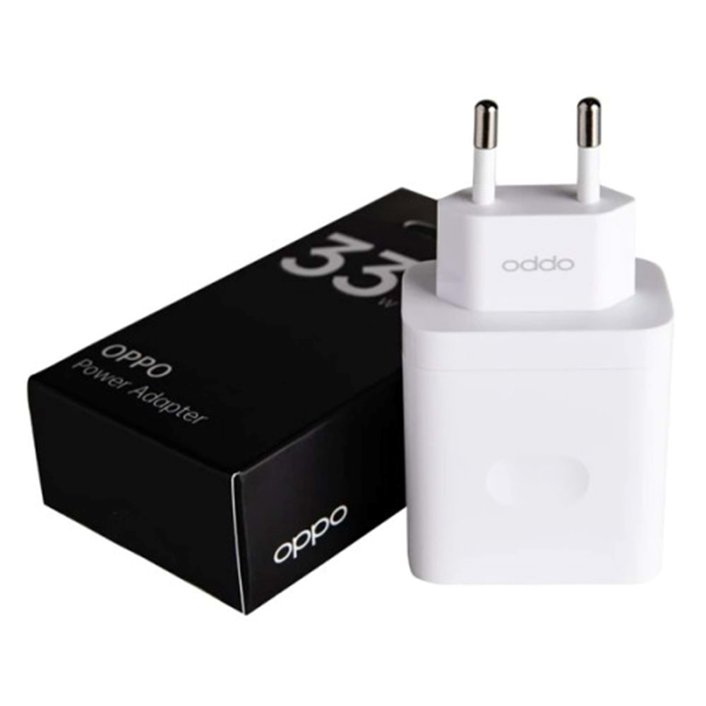 Oppo Power Adaptör Şarj Başlık 33W USB 3.0 - Beyaz VCB3HAEH (Oppo Türkiye garantilidir)