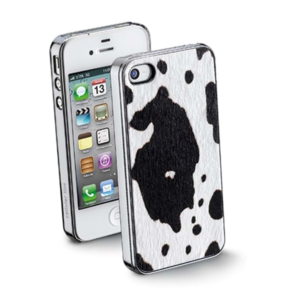 Apple iPhone 4/4S Cellular Line ANIMALIER Sert Kılıf ANIMALIERIPHONE4S5(BU ÜRÜN OUTLETTİR)