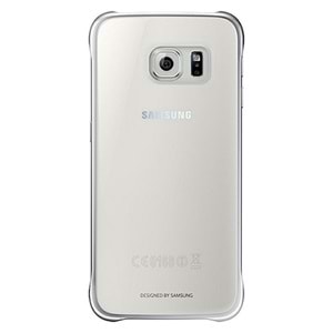 Samsung Galaxy S6 Clear Cover Orjinal - Gümüş EF-QG920BSEGWW (BU ÜRÜN OUTLETTİR )