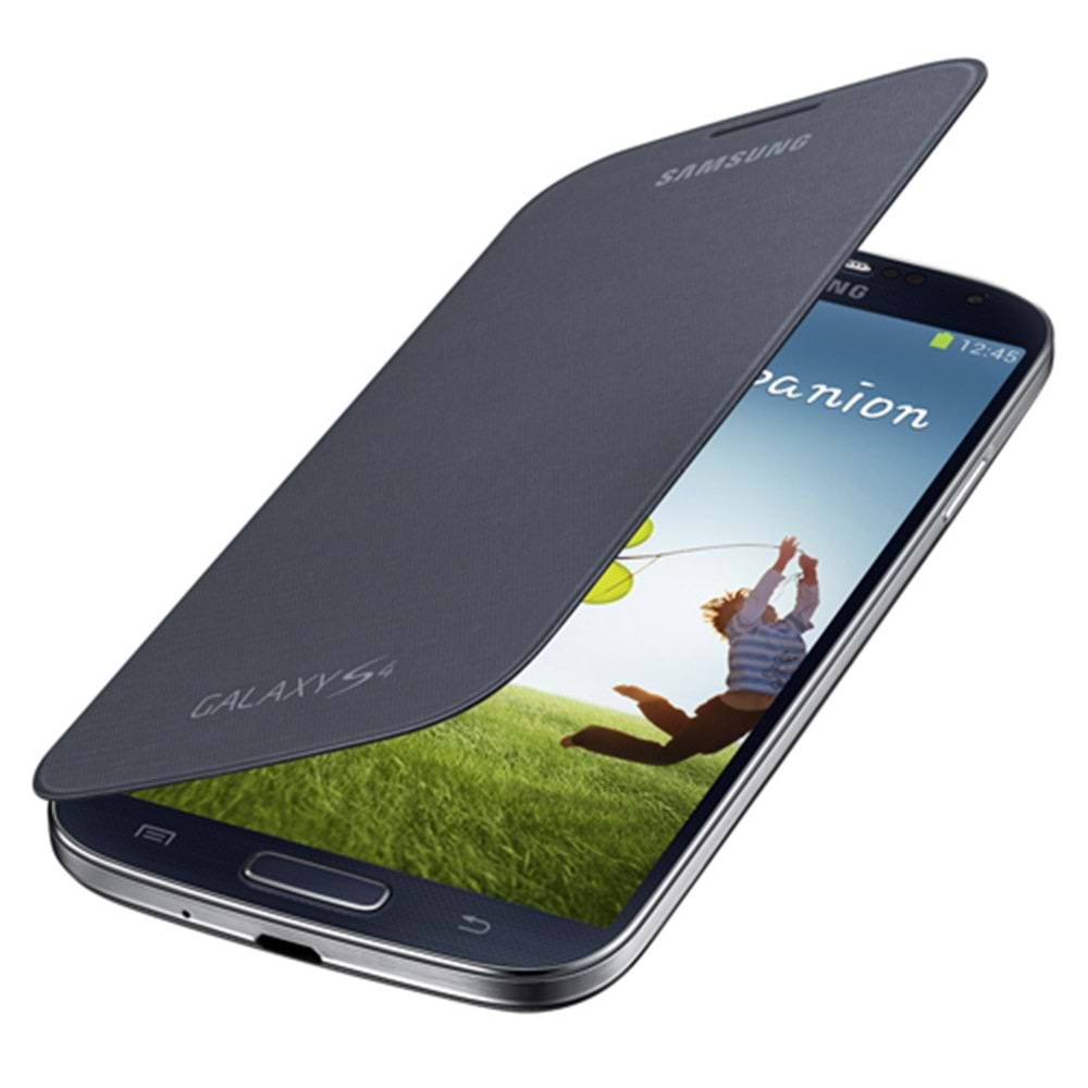 Samsung Galaxy S4 Flip Cover Orjinal Kılıf Siyah EF-FI950BBEGWW (Outlet) -
