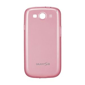 Samsung i9300 Galaxy S3 Protective Cover Orjinal Kılıf - Pembe EFC-1G6WPECSTD (Outlet)