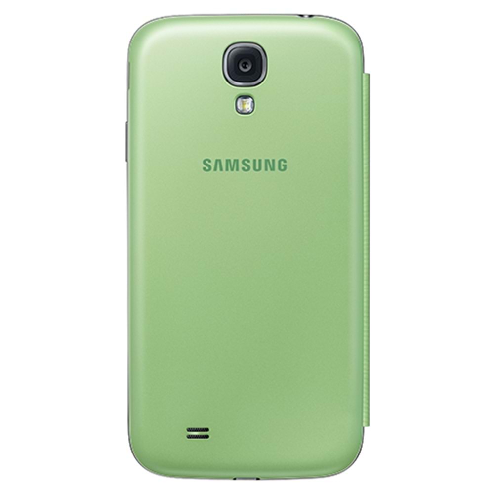 OUTLET Samsung Galaxy S4 Orjinal S View Cover Kılıf - Yeşil EF-CI950BGEGWW (OUTLET)