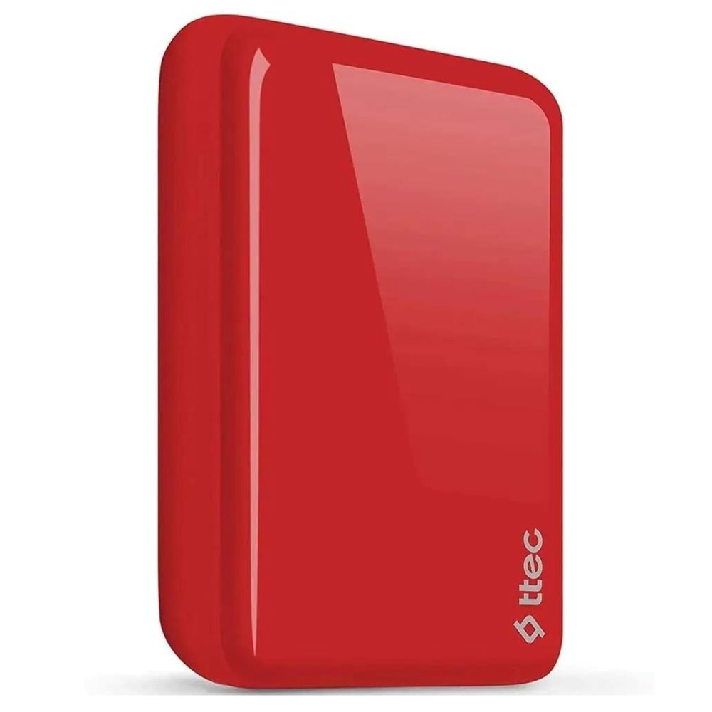 OUTLET Ttec ReCharger S 2A Powerbank 10000 mAh Kırmızı - 2BB174K (BU ÜRÜN OUTLETTİR)