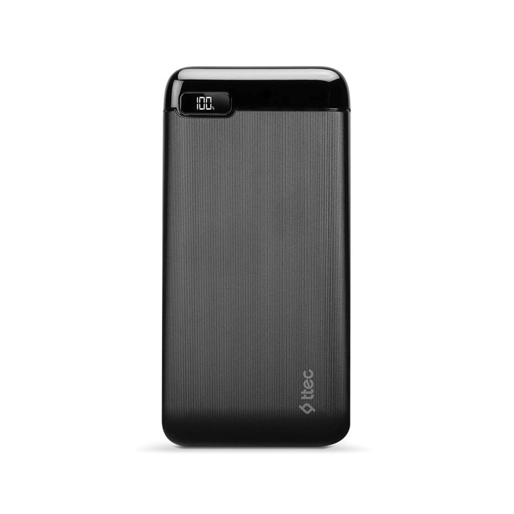 OUTLET Ttec PowerSlim LCD10.000mAh Taşınabilir Şarj Cihazı Siyah - 2BB183S (BU ÜRÜN OUTLETTİR)