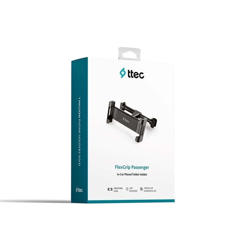 OUTLET Ttec FlexGrip Passenger Koltuk Arkası Araç Telefon Tablet Tutucu - 2TT15 (BU ÜRÜN OUTLETTİR)