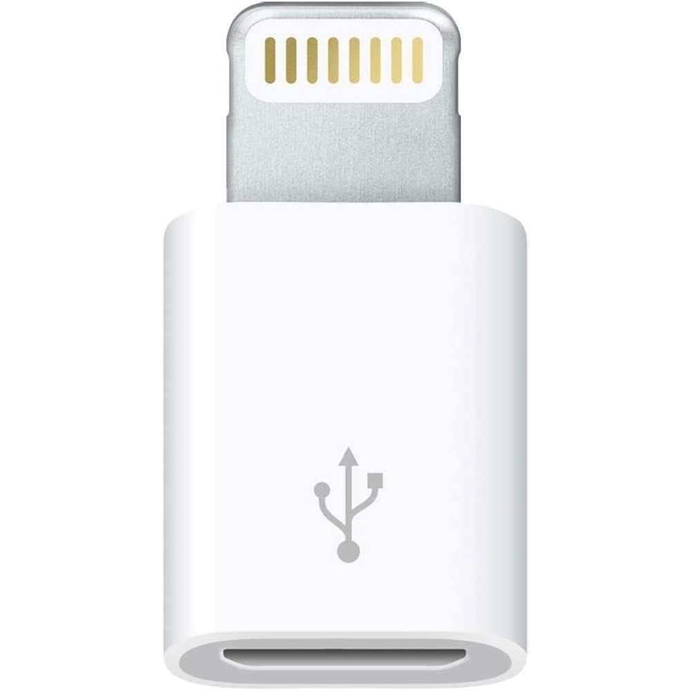OUTLET Apple Lightning - Micro USB Adaptörü Orjinal MD820ZM/A (BU ÜRÜN OUTLETTİR)