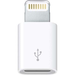 OUTLET Apple Lightning - Micro USB Adaptörü Orjinal MD820ZM/A (BU ÜRÜN OUTLETTİR)