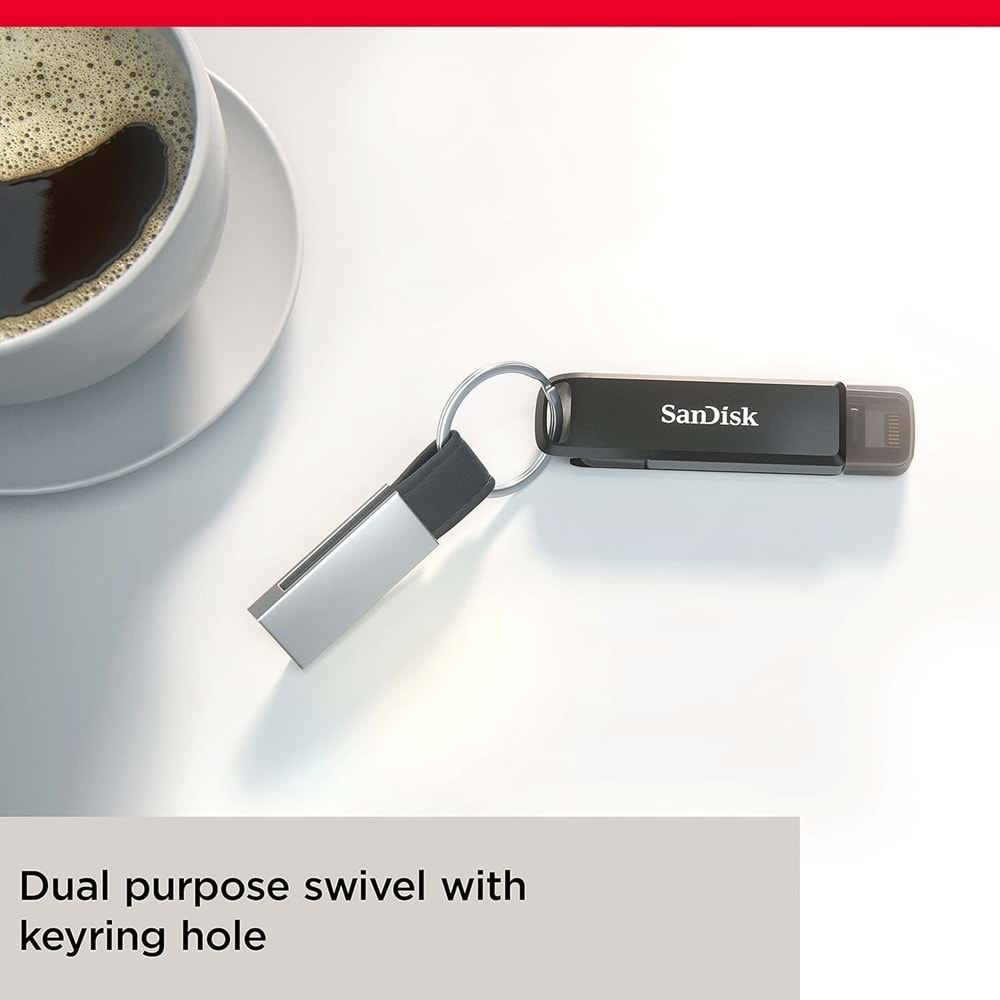 OUTLET Sandisk iXpand Luxe 128GB iPhone USB Bellek SDIX70N-128G-GN6NE OUTLET