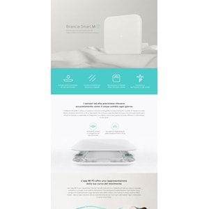 OUTLET Xiaomi Mi Smart Scale 2 Akıllı Tartı Beyaz
