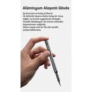 OUTLET Shaza 24lü Hassas Tornavida Seti SZT01 (BU ÜRÜN OUTLETTİR)