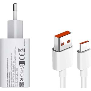 PDAteknoloji 33 watt USB Hızlı Şarj Başlık Adaptör + 1m Hızlı Şarj Kablosu Fast Turbo Qualcomm 3.0 MS-11 Hızlı Şarj Göstergeli (Yerli Üretim)