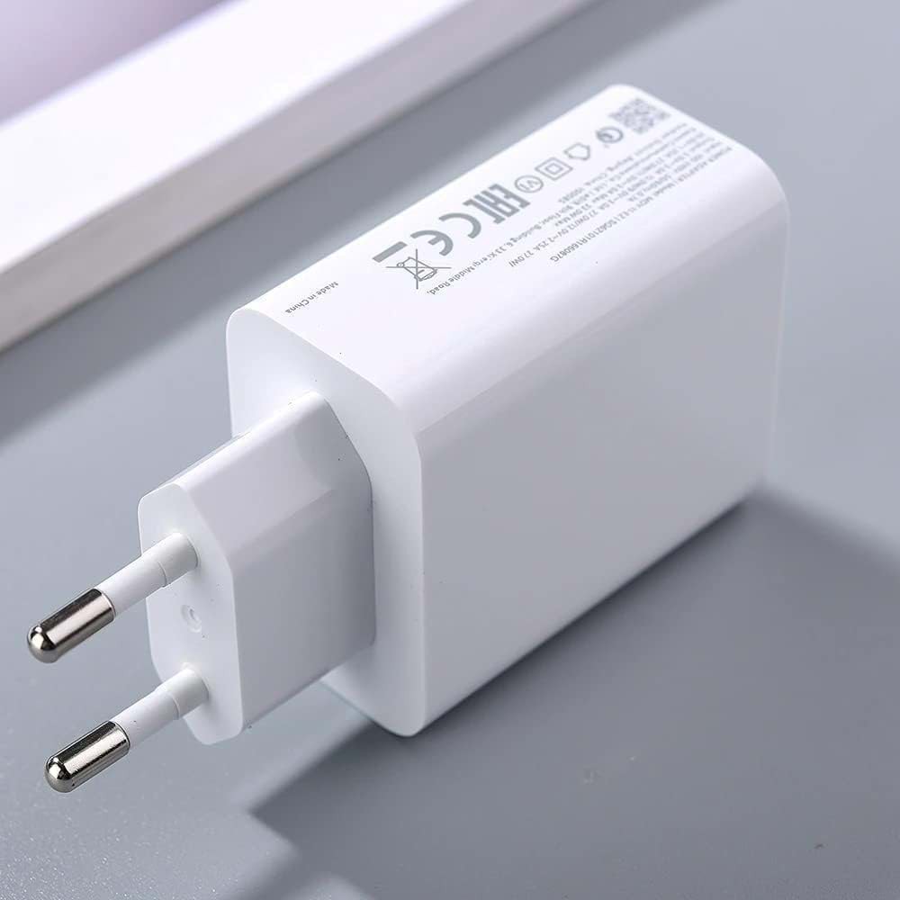 PDAteknoloji 33 watt USB Hızlı Şarj Başlık Adaptör + 1m Hızlı Şarj Kablosu Fast Turbo Qualcomm 3.0 MS-11 Hızlı Şarj Göstergeli (Yerli Üretim)
