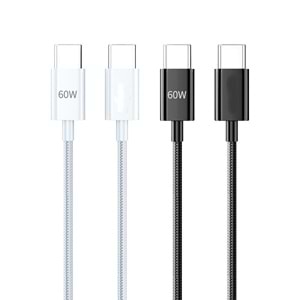 PDATeknoloji 60W Type-C to Type-C Hızlı Şarj ve Data Kablosu 1m Beyaz AZ-B06aB