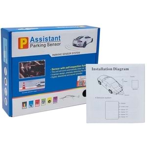 Powermaster Ekranlı Park Sensörü Siyah (BU ÜRÜN OUTLETTİR)