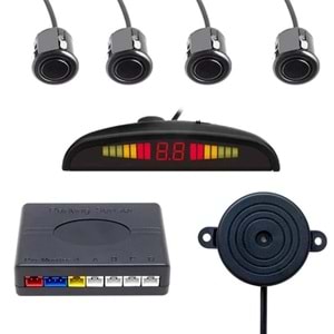 Powermaster Ekranlı Park Sensörü Siyah (BU ÜRÜN OUTLETTİR)
