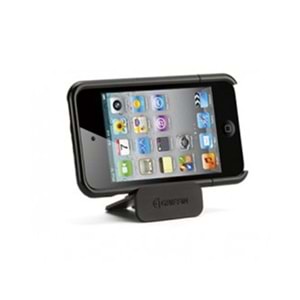 Griffin iPod Touch 4 Karbon Desenli Stantlı Kılıf Graphite RE01943