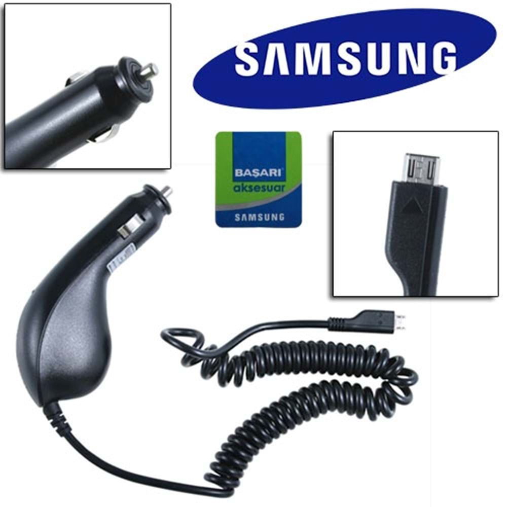 OUTLET Samsung Orjinal Micro USB Araç Şarj Aleti - CAD300UBEC (BU ÜRÜN OUTLETTİR )