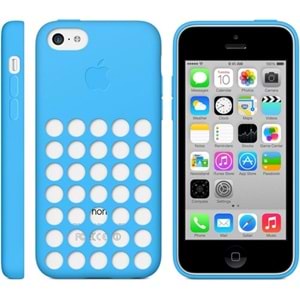 Apple iPhone 5C Kılıf Orjinal MF035ZM/A - Mavi