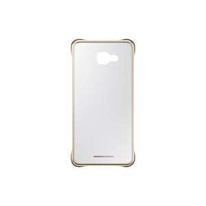 Samsung A710F Galaxy A7 (2016) Clear Back Cover Orjinal Kılıf - Altın EF-QA710CFEGWW