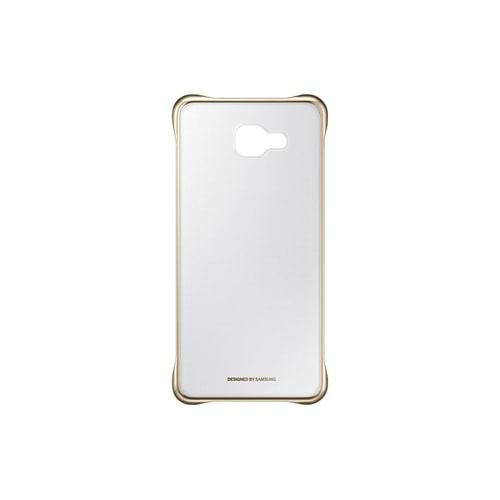 Samsung A710F Galaxy A7 (2016) Clear Back Cover Orjinal Kılıf - Altın EF-QA710CFEGWW