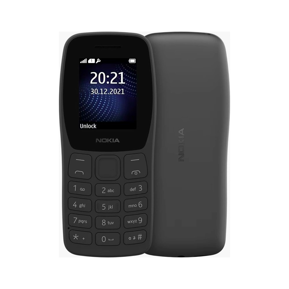 Nokia 105 Tuşlu Cep Telefonu Koyu Gri SP01Z07Z2127Y (Resmi Distribütör Garantili)