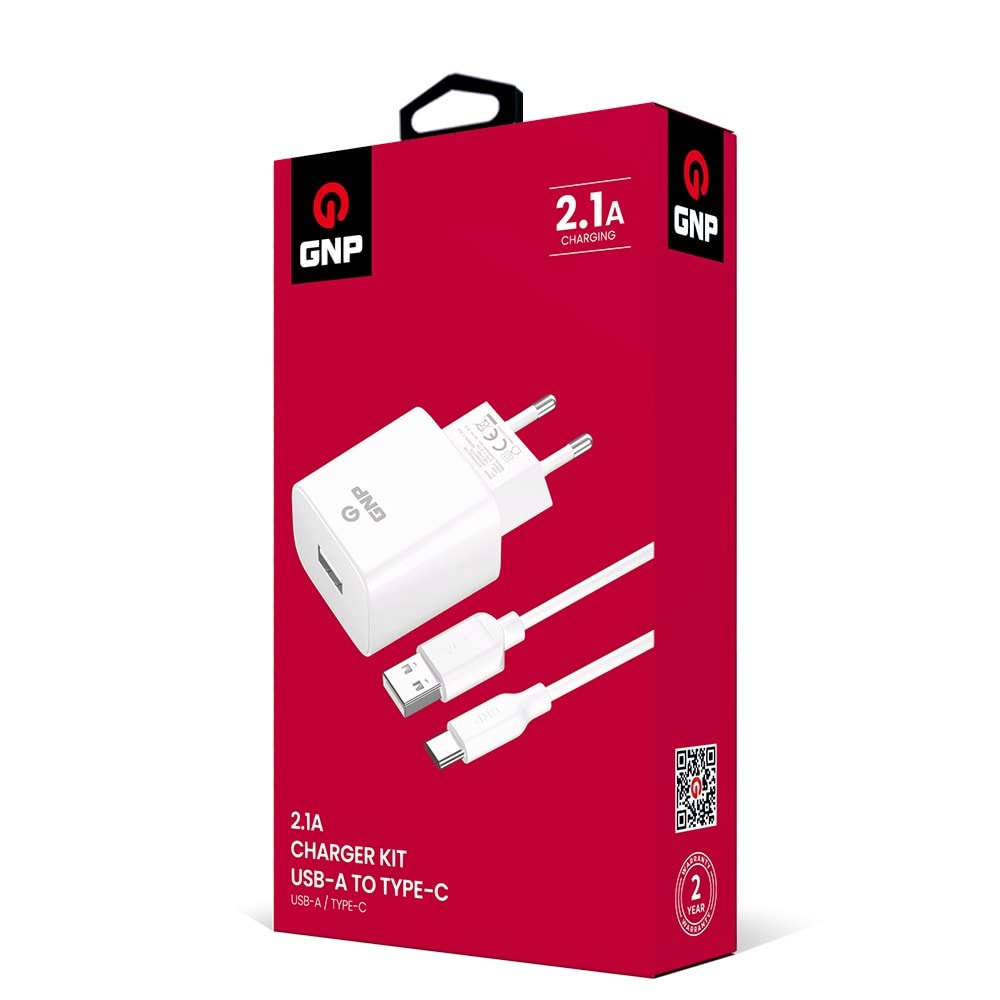GNP 2.1mah Type-C Kablo ve Şarj Cihazı (GENPA Garantili)