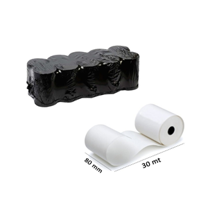 PDAteknoloji Termal Yazarkasa Pos Rulosu 80 mm X 30 mt Adisyon, Bilgi Fişi ( 10lu paket)
