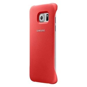 Samsung Galaxy S6 Edge Protective Cover Orjinal - Kırmızı EF-YG925BPE(Outlet)